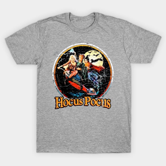 halloween it's just a bunch of hocus pocus squad vintage T-Shirt by Gpumkins Art